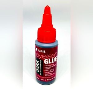 Sassi eyelash glue dark salon eyelash glue made in USA 1 Fl.Oz brand new